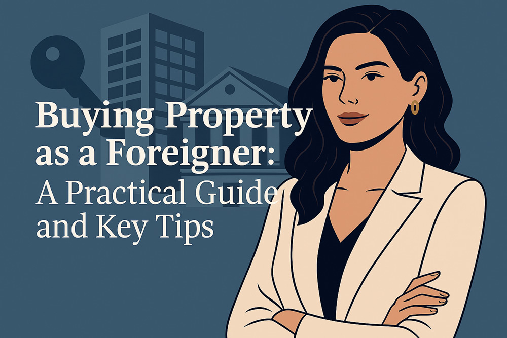 Buying real estate property property as a foreigner: a practical guide and key tips